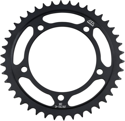Sprocket Rear 42T 525 Blk JT SPROCKETS JT SPROCKETS MOTOVEIKALS 21
