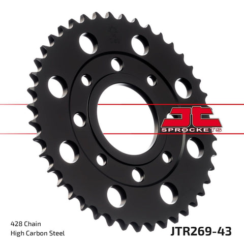 Sprocket Rear 43T 428 JT SPROCKETS JT SPROCKETS MOTOVEIKALS 21