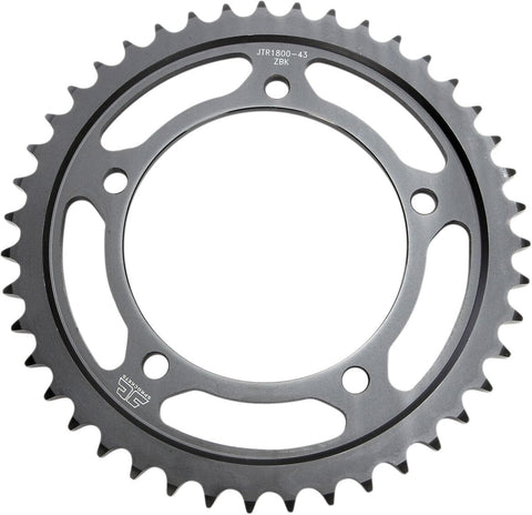 Sprocket Rear 43T 530 Blk JT SPROCKETS JT SPROCKETS MOTOVEIKALS 21