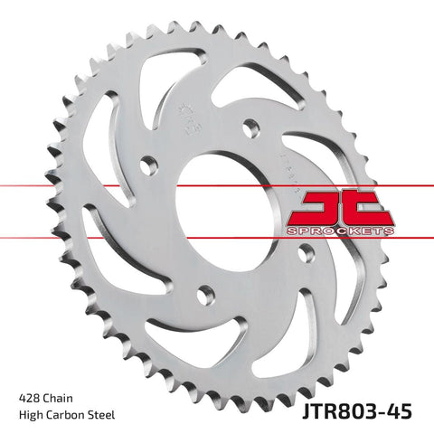 Sprocket Rear 45T 428 JT SPROCKETS JT SPROCKETS MOTOVEIKALS 21