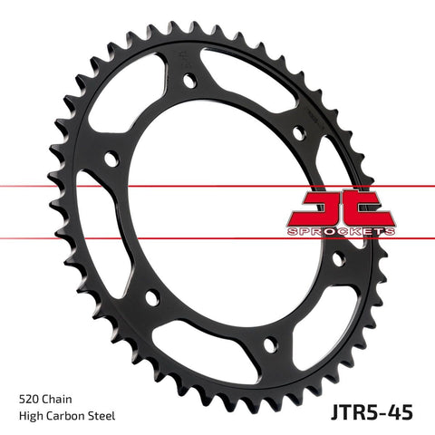 Sprocket Rear 45T 520 JT SPROCKETS JT SPROCKETS MOTOVEIKALS 21