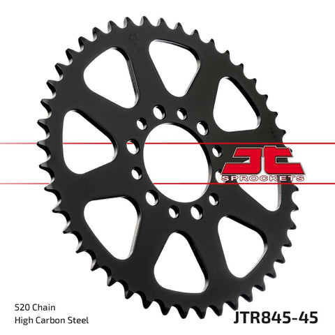 Sprocket Rear 45T 520 JT SPROCKETS JT SPROCKETS MOTOVEIKALS 21