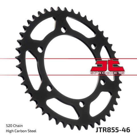 Sprocket Rear 46T 520 JT SPROCKETS JT SPROCKETS MOTOVEIKALS 21
