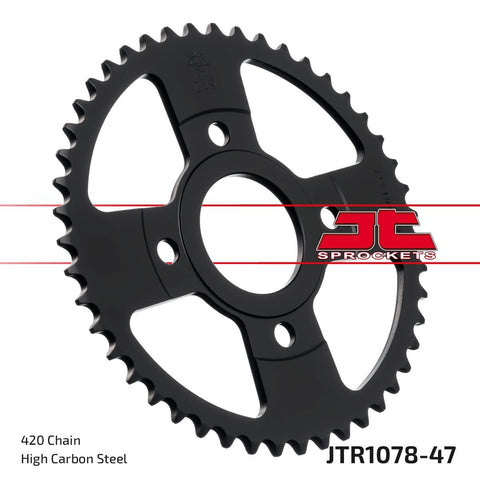 Sprocket Rear 47T 420 JT SPROCKETS JT SPROCKETS MOTOVEIKALS 21