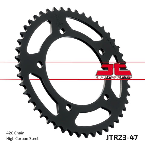 Sprocket Rear 47T 420 JT SPROCKETS JT SPROCKETS MOTOVEIKALS 21