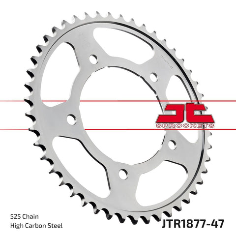 Sprocket Rear 47T 525 JT SPROCKETS JT SPROCKETS MOTOVEIKALS 21