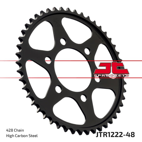 Sprocket Rear 48T 428 JT SPROCKETS JT SPROCKETS MOTOVEIKALS 21