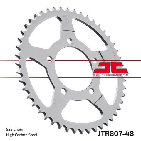 Sprocket Rear 48T 525 JT SPROCKETS JT SPROCKETS MOTOVEIKALS 21