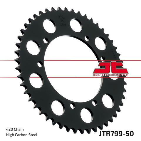 Sprocket Rear 50T 420 JT SPROCKETS JT SPROCKETS MOTOVEIKALS 21