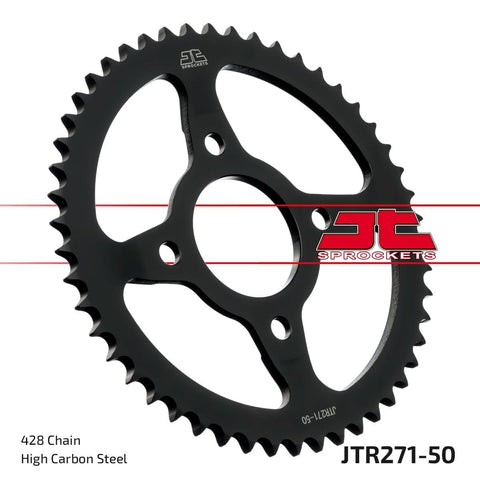 Sprocket Rear 50T 428 JT SPROCKETS JT SPROCKETS MOTOVEIKALS 21