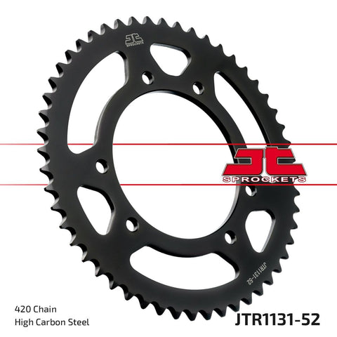 Sprocket Rear 52T 420 JT SPROCKETS JT SPROCKETS MOTOVEIKALS 21