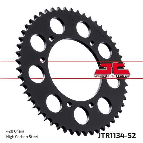 Sprocket Rear 52T 428 JT SPROCKETS JT SPROCKETS MOTOVEIKALS 21