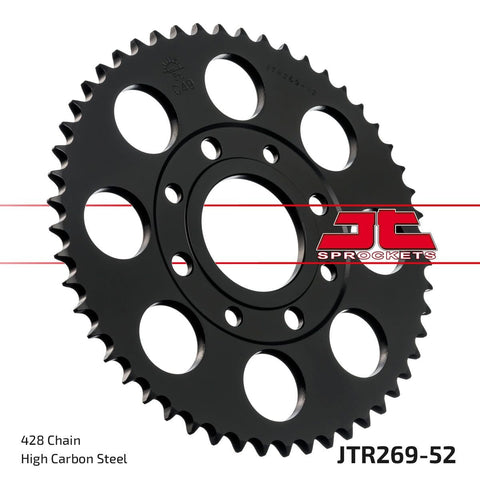 Sprocket Rear 52T 428 JT SPROCKETS JT SPROCKETS MOTOVEIKALS 21