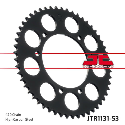 Sprocket Rear 53T 420 JT SPROCKETS JT SPROCKETS MOTOVEIKALS 21