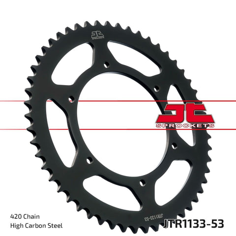Sprocket Rear 53T 420 JT SPROCKETS JT SPROCKETS MOTOVEIKALS 21