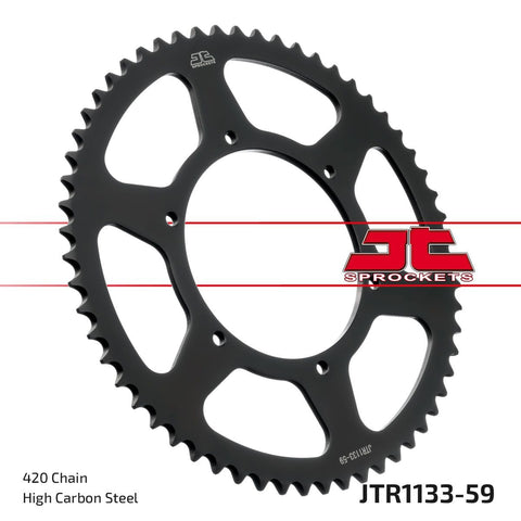 Sprocket Rear 59T 420 JT SPROCKETS JT SPROCKETS MOTOVEIKALS 21