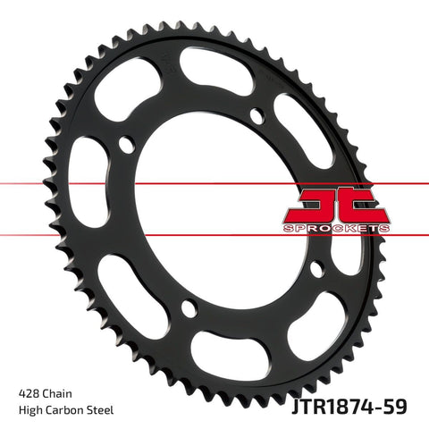 Sprocket Rear 59T 428 JT SPROCKETS JT SPROCKETS MOTOVEIKALS 21