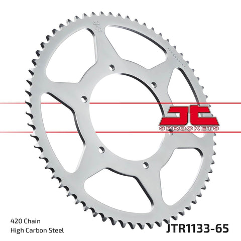 Sprocket Rear 65T 420 JT SPROCKETS JT SPROCKETS MOTOVEIKALS 21
