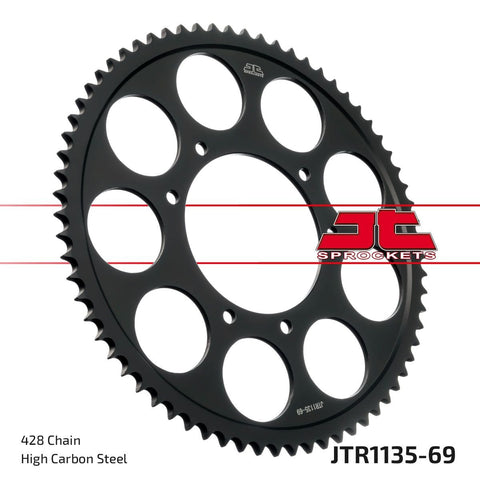 Sprocket Rear 69T 428 JT SPROCKETS JT SPROCKETS MOTOVEIKALS 21