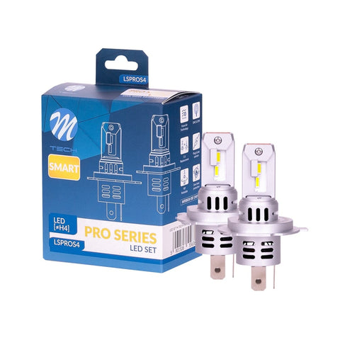 Spuldžu komplekts LED M-TECH PRO SMART SERIES H4 M-TECH MOTOVEIKALS 21