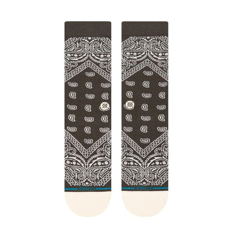 Stance Barrio Crew socks washed black. STANCE MOTOVEIKALS 21