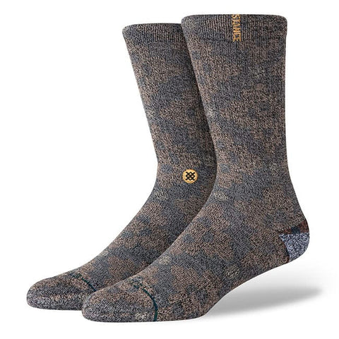 Stance San Lucas Crew socks dark brown STANCE MOTOVEIKALS 21