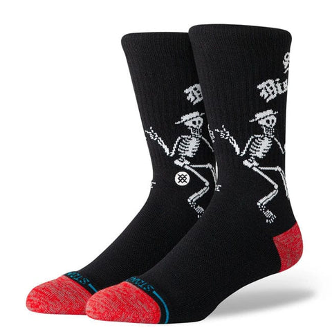 Stance Skelly Dancing Crew socks black STANCE MOTOVEIKALS 21