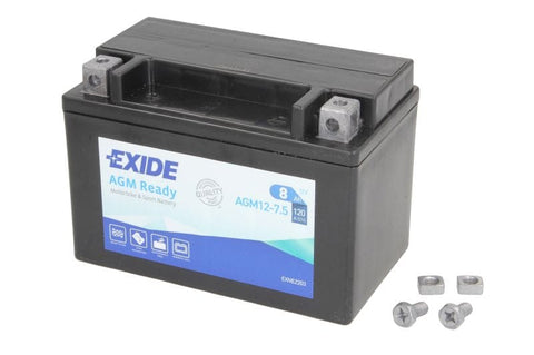 Startera akumulators EXIDE READY YTX9-BS EXIDE MOTOVEIKALS 21