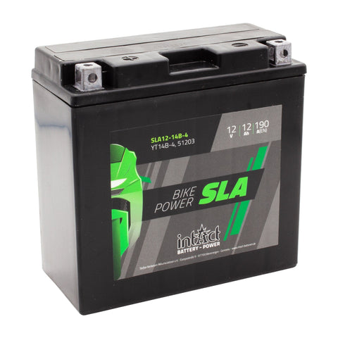 Startera akumulatoru baterija INTACT YTX14-BS SLA INTACT MOTOVEIKALS 21