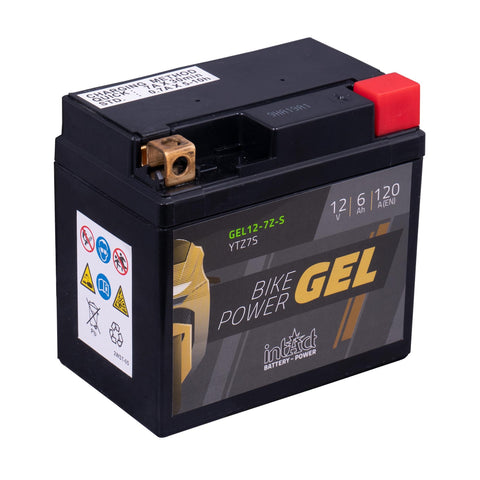 Startera akumulatoru baterija INTACT YTZ7-S GEL INTACT MOTOVEIKALS 21