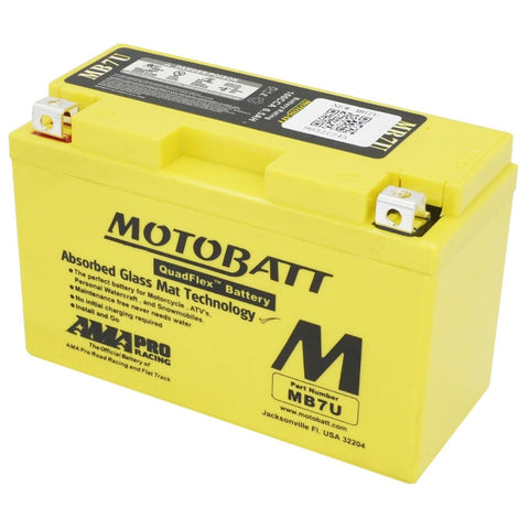 Startera akumulatoru baterija MOTOBAT QUADFLEX MB7U MOTOBATT MOTOVEIKALS 21