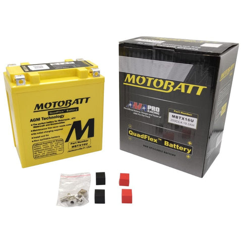 Startera akumulatoru baterija MOTOBATT QUADFLEX MBTX16U MOTOBATT MOTOVEIKALS 21