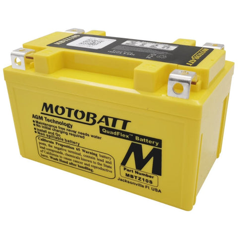 Startera akumulatoru baterija MOTOBATT QUADFLEX MBTZ10S MOTOBATT MOTOVEIKALS 21