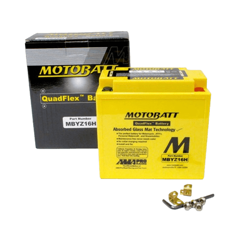 Startera akumulatoru baterija MOTOBATT QUADFLEX MBYZ16H MOTOBATT MOTOVEIKALS 21