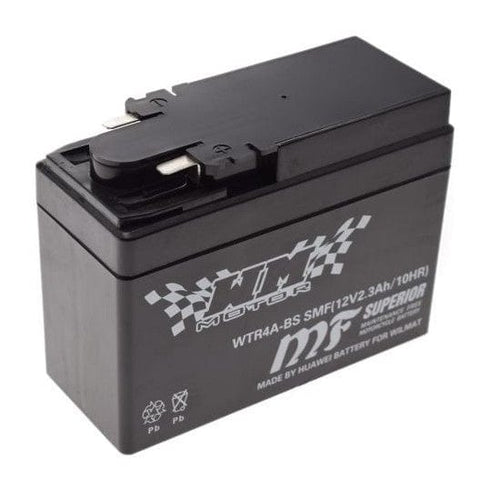 Startera akumulatoru baterija WTR4A-BS (12V2.3Ah/10HR) REPLICA MOTOVEIKALS 21