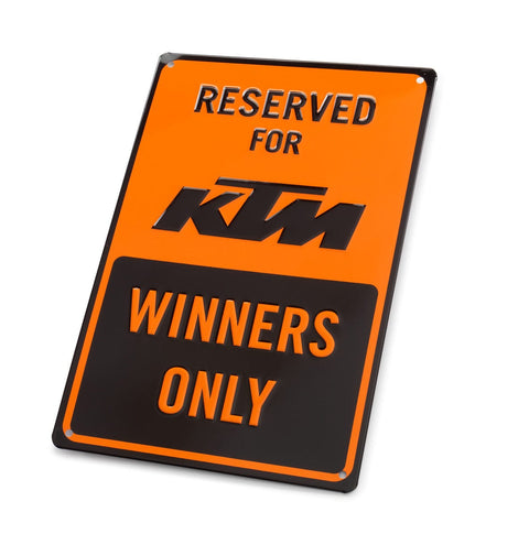 Stāvvietas zīme KTM WINNERS ONLY KTM OEM MOTOVEIKALS 21