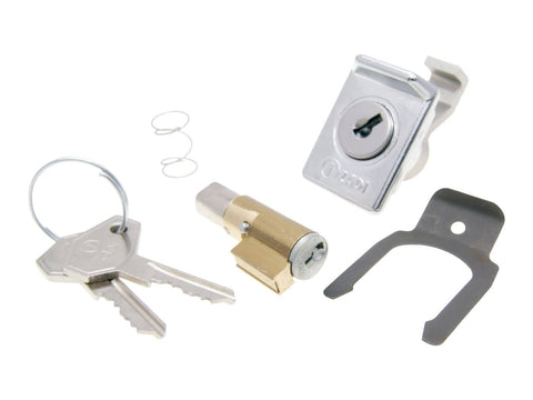 steering lock and glove box lock set 6mm for Vespa 50, 125 OEM STANDARD MOTOVEIKALS 21