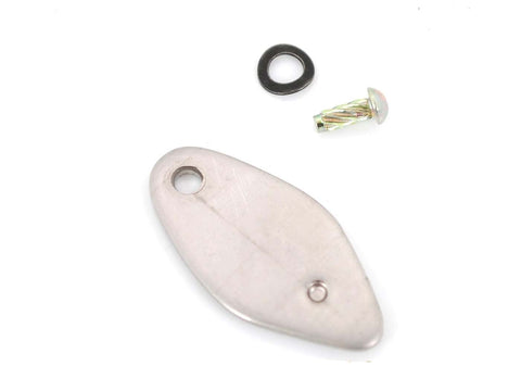 Steering lock cover for Vespa 50 N, SR, Sprinter 50, 90-90 S-90 SS, Sprint 150, Super 125, Si, Gilera EC1, 50-80-125 DIVERSE / IMPORT MOTOVEIKALS 21