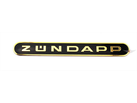 Sticker tank black gold for Zündapp GTS, KS, C, R 442 Combinette 515 517 DIVERSE / IMPORT MOTOVEIKALS 21