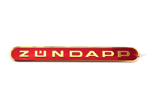 Sticker tank red gold for Zündapp GTS KS C R 442 Combinette 515, 517 DIVERSE / IMPORT MOTOVEIKALS 21