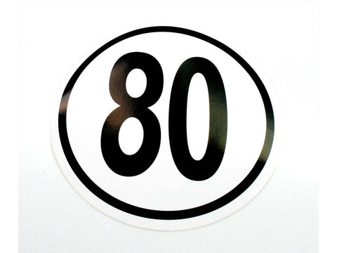 Sticker, weatherproof 200mm for cars, trailers, mopeds DIVERSE / IMPORT MOTOVEIKALS 21