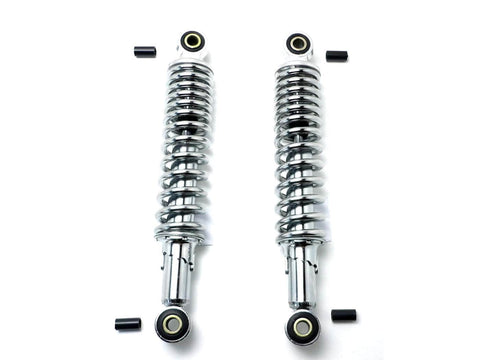 Struts chrome 2 pieces 300mm 10mm 8mm 7mm 46mm for Kreidler, Zündapp, Hercules, Puch DIVERSE / IMPORT MOTOVEIKALS 21