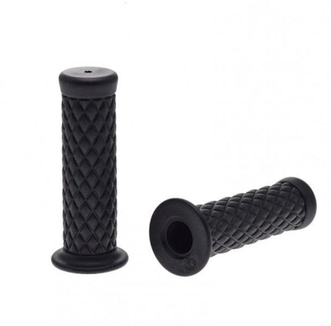 Stūres rokturi 7/8+1" 122mm melni REPLICA MOTOVEIKALS 21