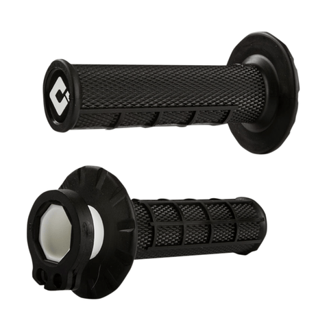 Stūres rokturi ODI V2 WAFFLE LOCK-ON black 22mm ODI MOTOVEIKALS 21
