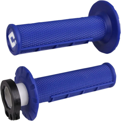 Stūres rokturi ODI V2 WAFFLE LOCK-ON Blue 22mm ODI MOTOVEIKALS 21