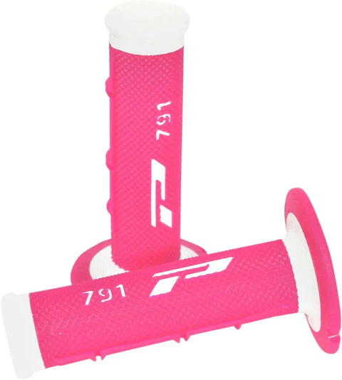 Stūres rokturi PRO GRIP Offroad 791 Fluo pink/White PRO GRIP MOTOVEIKALS 21