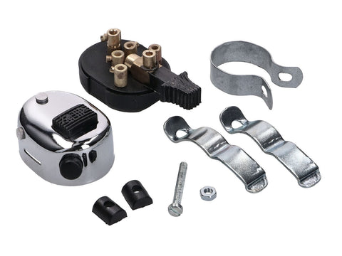 Stūres slēdzis GUIA universal CHROMED GUIA MOTOVEIKALS 21