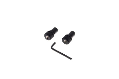 Stūres uzgaļi 14/26mm BLACK ALUM REPLICA MOTOVEIKALS 21