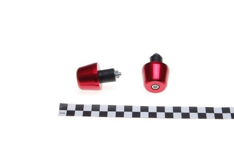 Stūres uzgaļi 17mm RED B-GRADE REPLICA MOTOVEIKALS 21