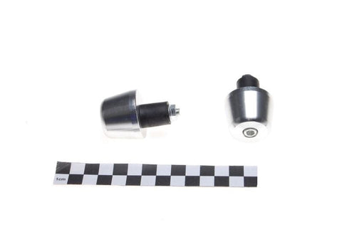 Stūres uzgaļi 17mm SILVER B-GRADE REPLICA MOTOVEIKALS 21